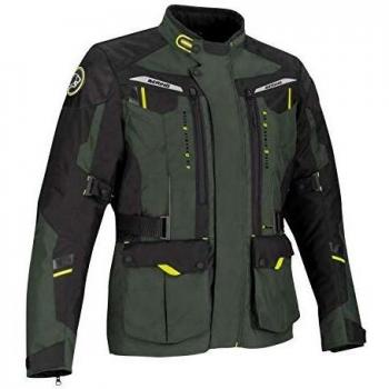 BERING Chaqueta moto DARKO Negro/Kaki, Negro/Kaki, L