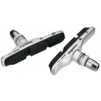 Jagwire Mountain Pro  Kit de 2 Zapatas, Fahrrad BremsbeläGE Bremsschuh Switchback, Plateado, Estándar