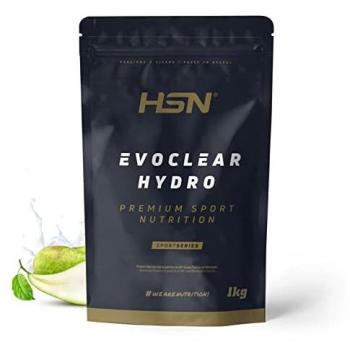 Proteína Hidrolizada de Suero de Leche Evoclear Hydro 1 kg Sabor Pera | Muy Ligera y Refrescante | No-GMO, Vegetariana, Sin Gluten ni Soja