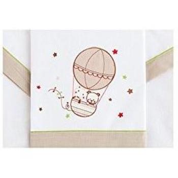 Tríptico de sábanas para minicuna Friends