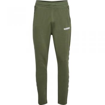 Hummel Pantalones de Chándal Legacy Tapered para Hombre, Color Deep Lichen Green, Talla XL