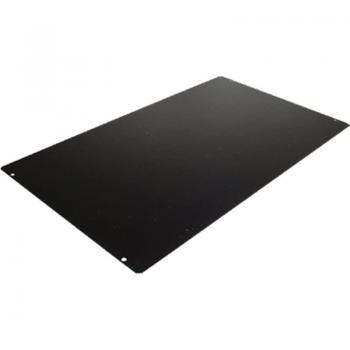Hammond P-H1431-30BK3 Steel Chassis Bottom Plate, Black (432 x 253 x 1mm)