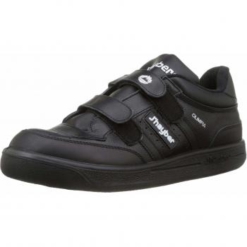 Zapatillas J'Hayber Olimpia Piel Negro/Blanco -51189-1