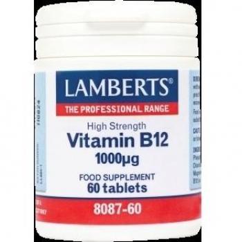 Lamberts Vitamina B12 1000ug - 60 Tabletas