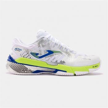Zapatillas Joma Slam 2402 Blanco Amarillo Fluor Royal