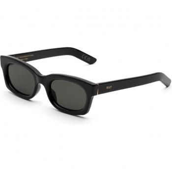Retrosuperfuture B5B Ambos Black Unisex Sunglasses, Size 53, Squadrata Nero