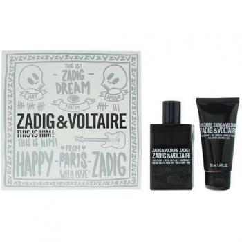 Zadig & Voltaire This Is Him! Gift Set: Eau De Toilette 50ml + Shower Gel 50ml - 2 Piece Set for Men