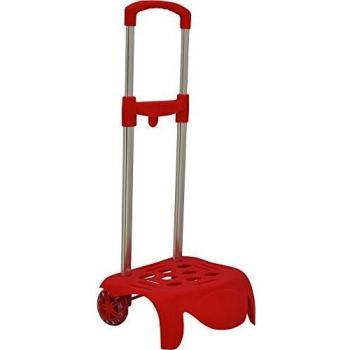 Sportandem Tarifa Carro F1 con Plataforma Rojo, Bolsa y Mochila Adultos Unisex, 54 cm