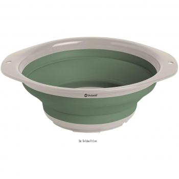 Outwell Collaps Bowl Shadow Green 2.5L Plegable