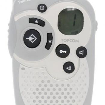 Topcom Twintalker 1302 - Walkie-Talkie, negro