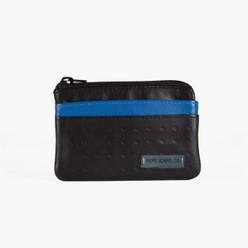 Pepe Jeans 7440161 Rain Monedero 12 cm, 0.12 litros, Negro