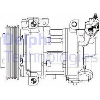 Compresor de aire acondicionado DELPHI CS20325