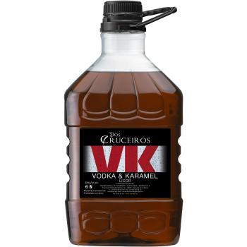 DOS CRUCEIROS Licor de Vodka y Caramelo - 3 L