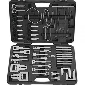 KS Tools 500.1380 - Juego de accesorios para montaje y desmontaje de sistemas de radio y navegación