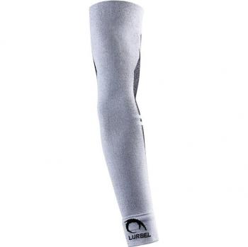 Manguitos unisex Support Lurbel en color gris - Ideal para running y deportes al aire libre