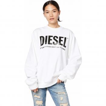 Diesel 00SYW9 0IAJH F-ANG Sudadera Mujer White S