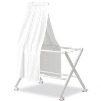 Pirulos 84100001 - Dosel con organza, color blanco