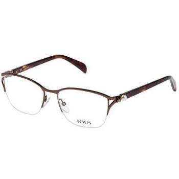 TOUS VTO318S5408R9 Gafas, MARRON, 54/17/135 para Mujer