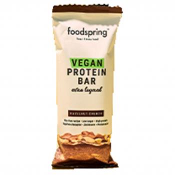 Barrita de Proteína Vegana Multicapa con Avellana de Foodspring