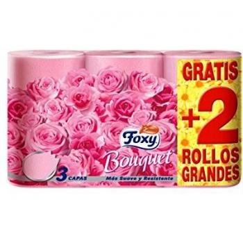 Foxy - Bouquet - Papel higiénico - 6 rollos