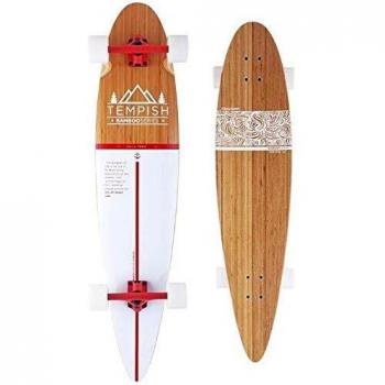 Tempish Longboard Flow 42'' - Junta de pulmón, dimensiones 109 x 23 cm, color blanco / blanco