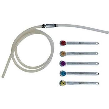KSTOOLS 160.0725 KS Tools 160.0725-Juego de Llaves para Purga de Frenos