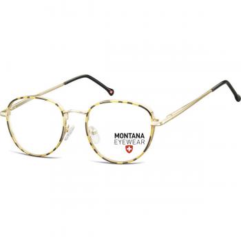 Montana Eyewear MM589 MM589D Gafas Recetadas para Hombre Tortoiseshell 52 Lentes