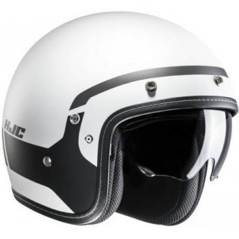 Casco de moto HJC FG-70s Modik MC5SF, blanco/negro, talla XS