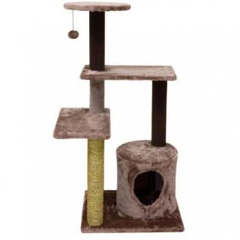 Rascador FICUS - Rascador Mediano para Gato, dimensiones 49X40X102 cm