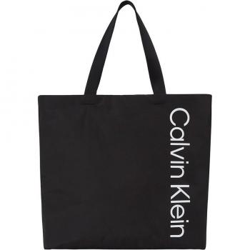 Bolso Tote Calvin Klein Logo Negro