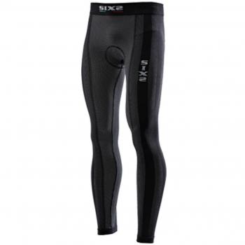 SIXS – Mallas con fondo PN2, talla XL, carbono, negro