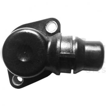 Brida de refrigerante Alfa e-Parts AF10405 - Flange de líquido de refrigeración para sistemas de enfriamiento