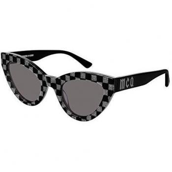 McQ MQ0152S Black Grey/Grey 50/24/145 women Sunglasses
