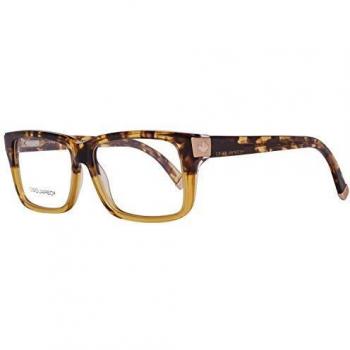 DSQUARED2 DQ5083-056-54 Gafas, Amarillo/Havana, 54 Unisex Adulto
