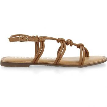 Sandalias planas de mujer Gioseppo con tiras ajustables formando nudos
