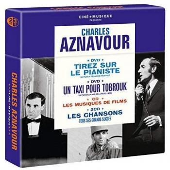 Aznavour cine musique coffret 3cd2dvd