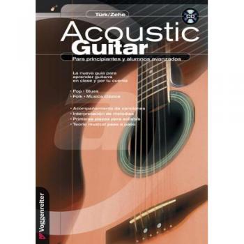 Acoustic Guitar Instruction Book with CD - Comprehensive Guide for Beginners