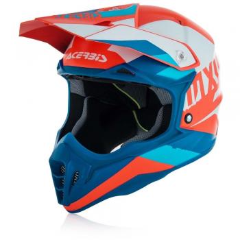 CASCO IMPACT 3.0 BIANCO/BLU XS