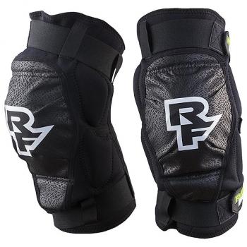 Las Chicas de Rodilleras Race Face Khyber, Todo el año, Mujer, Color Negro - Negro, tamaño L