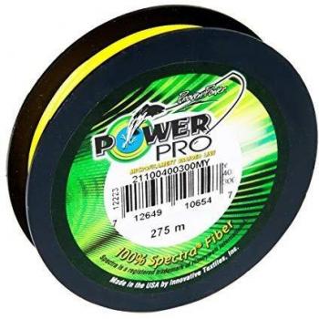 Power Pro - Spectra Line 275, Color Amarillo, Talla 0.230 mm