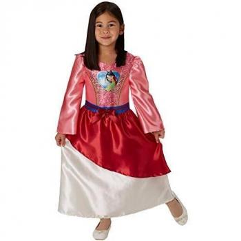 Rubies - Disfraz de princesa Disney con lentejuelas, talla pequeña, para niños de 3 a 4 años, altura 104 cm
