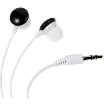 Vivanco SR 3 - Auriculares de botón, blanco y negro