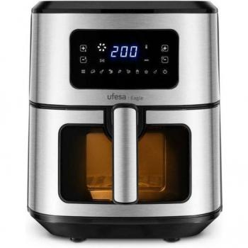 Ufesa Eagle Freidora de Aire Sin Aceite 6.5L 1700W Acero Inoxidable con Ventana y Luz
