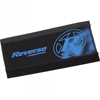 Reverse Protector de cadena de neopreno, color negro y azul.
