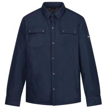 Regatta Vinca Navy Blue Water Repellent Shacket for Men