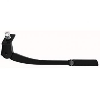 Ursus Easy Adjustable Side Stand for 26-28 Inch Bicycles - Black Aluminum