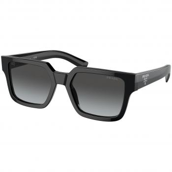 Prada PR 03ZSF Asian Fit 1AB06T Men's Black Sunglasses 55mm