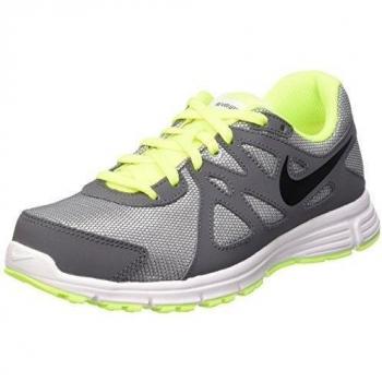 Nike Revolution 2 GS Zapatillas de running, Niños, Gris / Negro, 38 1/2