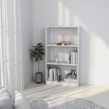 Librería Fratello 3 Estantes Blanco 109X60x24 Cm