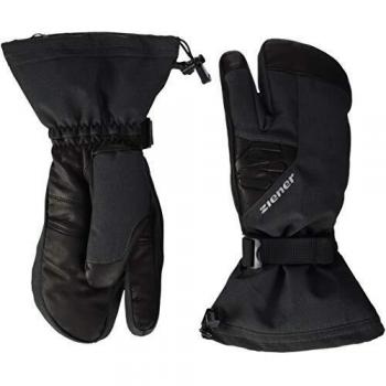 Ziener Gloves Gofrieder Guantes Esquí, Hombre, Grey Iron Tec, 9,5